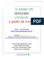 Como Passar em Concurso Utilizando o Poder Da Mente