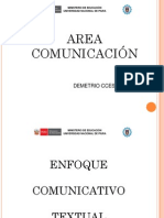 Enfoque Comunicativo Textual en La Ebr Ccesa