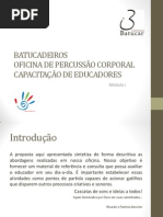 Apostila de Percussão Corporal Batucadeiros