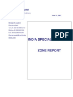2 Jul 2007 India Special Economic Zone Report