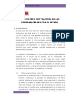 La Ejecución Contractual en Las Contrataciones Con El Estado.- Actividad Vii