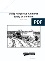 Using Anhydrous Ammonia Safely On The Farm: John M Shutske