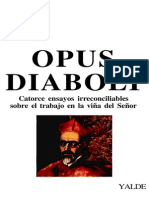 Opus Diaboli - Karlheinz Deschner -Ed Yalde