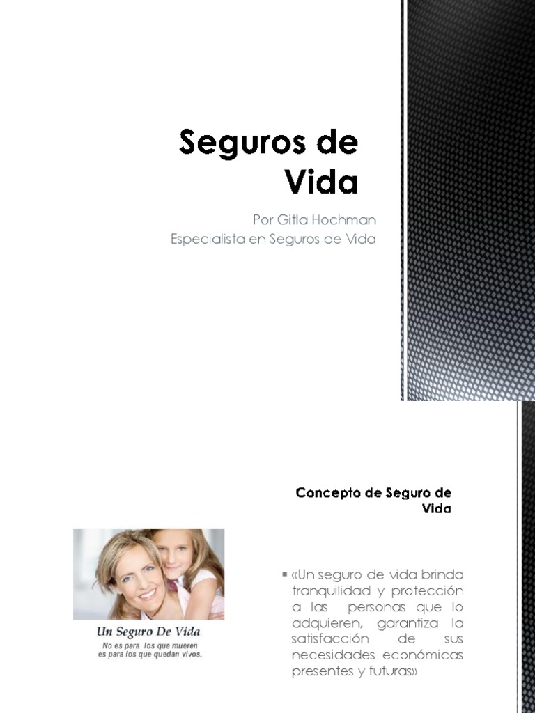 Importancia del Seguro de Vida | PDF | Póliza de seguros | Seguro de vida