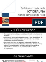 Practica Parasitos en Peces Comerciales Del Perú