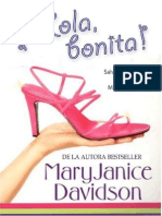 85023185 ¡Hola Bonita Bonita 1 Mary Janice Davidson