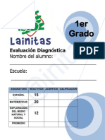 1er Grado - Diagnóstico