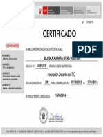 Certificado Tic