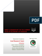 IRT - Current Economy of Pakistan