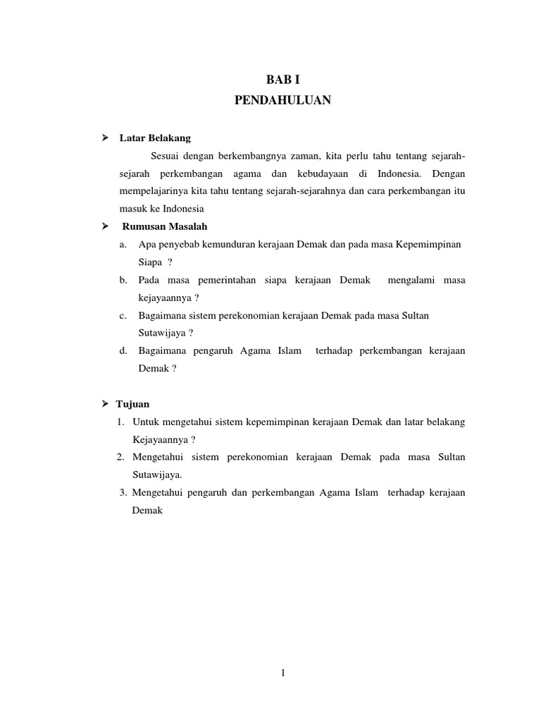 Sejarah Kerajaan Demak Pdf