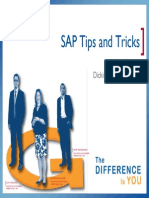 SAP Tips and Tricks 