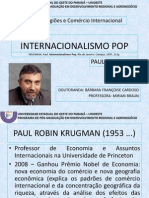 Internacionalismo Pop de Krugman