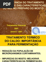 A Importância Do Tratamento Do Caldo e Das Características d