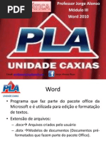 Módulo 03 - Word