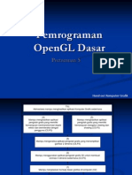 Pemrograman Opengl Dasar: Pertemuan 5