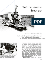 Electric Scoot Car Plans