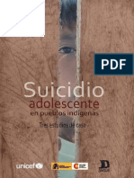 Suicidio Adolescente en Pueblos Indigenasl