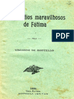 Os Episodios Maravilhosos de Fatima Pelo Visconde de Montelo