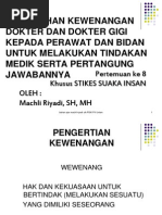 Surat Pelimpahan Wewenang