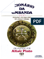 Dicionário Da Umbanda Altair Pinto