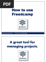 How To Use Freedcamp