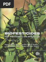 Biopesticides and Bioagents - Novel Tools For Pest Management