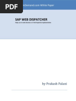 SAP Web Dispatcher