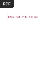 Download English Literature by LenkaSliacka SN221706478 doc pdf
