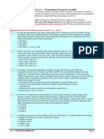 Latihan Psikotes Kemampuan Penalaran Analitik