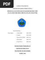 Download Laporan Praktikum 1 Kolektor Surya by -nCess DeOble SN221707001 doc pdf