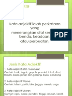 Kata Adjektif