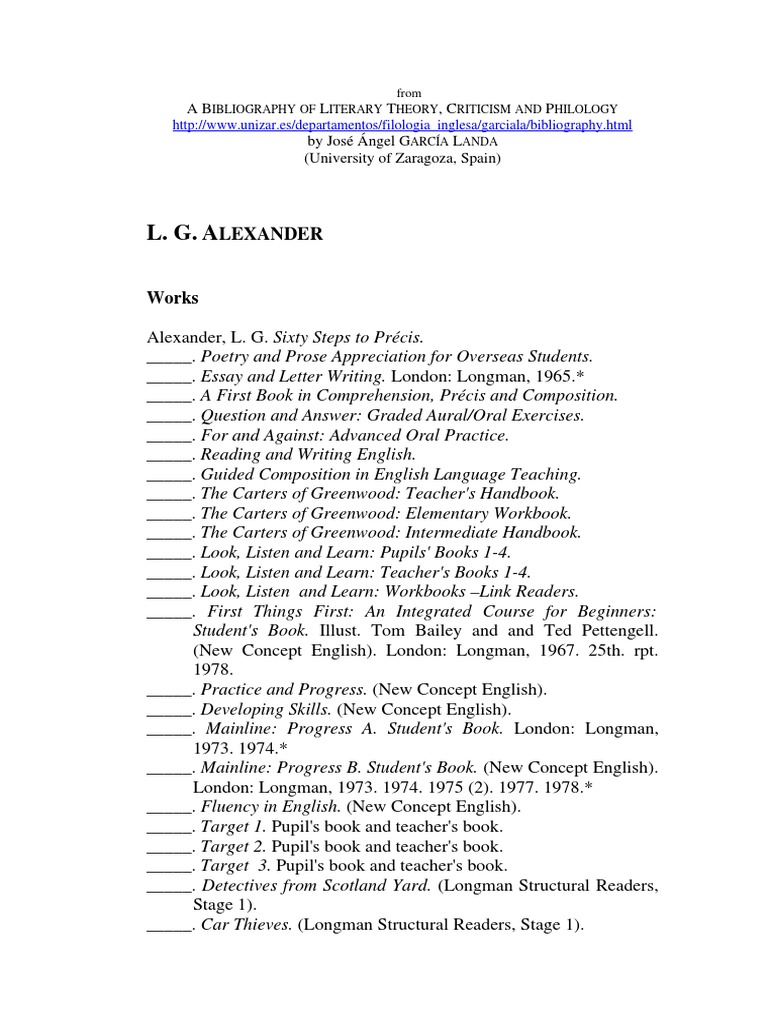 Practice And Progress Lg Alexander Pdf