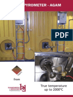 Acoustic Pyrometer Measures Furnace Temperatures