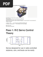 Servo Motor Control by Using Microcontroller PIC16F877A