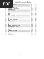  Linux Practicals Final Updated 14-10-2011