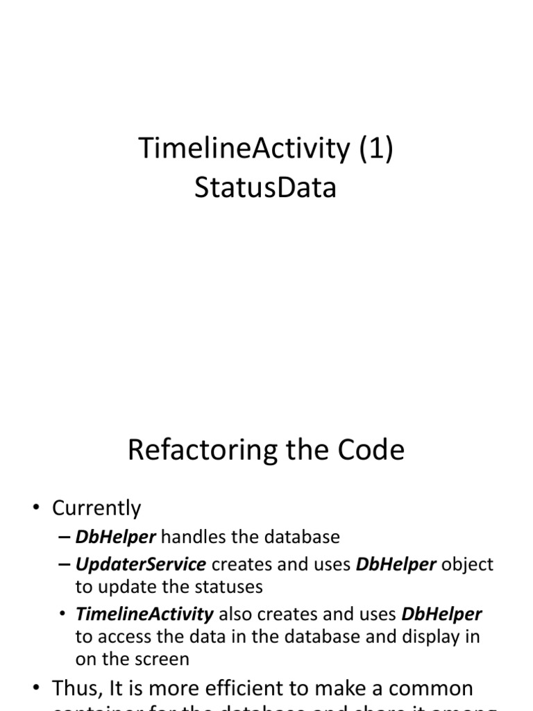 Streamlining Database Access in Java App | PDF | Computers