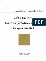 04 Misa Na Cast Kristu Sveceniku - SATB in C - Glibotic 1967 EL 2014