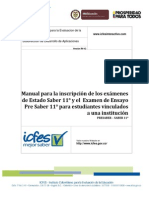 Manual Inscripcion Estudiantes ICFES