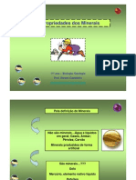 Propriedades Minerais - 11º