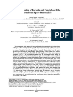 Rapid Monitoring of Bacteria and Fungi Aboard The International Space Station (ISS)
