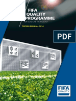 Testing Manual 2014 - FIFA Quality Programme For Goal-Line Technology