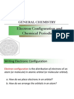 Lecture 8. Electron Configuration and Chemical Periodicity