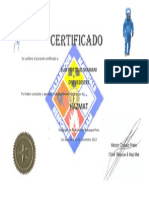 Certificado Hazmat