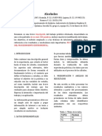 Informe Practica 1 Alcoholes