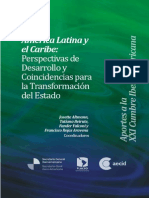 AL y El Caribe Perspectivas de Desarrollo y Coincidencias Para La Transformación Del Estado