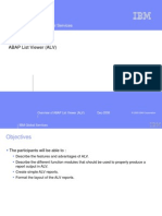 IBM - PPT - ABAP List Viewer (ALV)