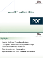 Tally - Erp 9 - Auditors Edition