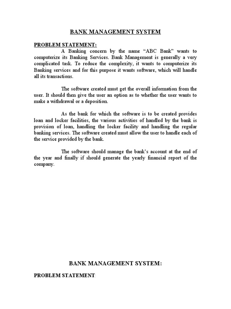 Bank