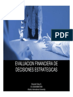 Evaluacion Financiera de Decisiones Estrategicas