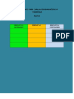 instrumento para evaluacin diagnstica y formativa